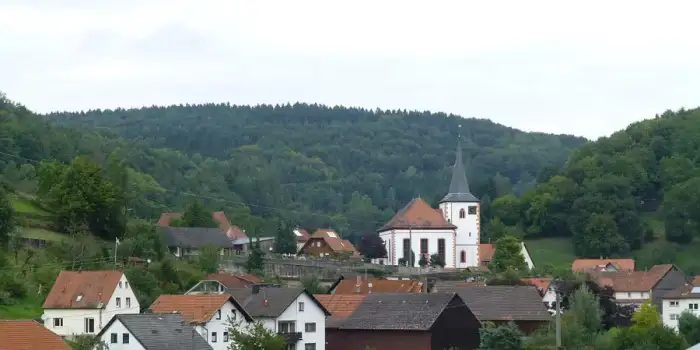 Flörsbachtal, Ausschnitt